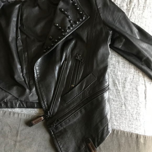 Cropped RUDSAK Leather Jacket - Picture 3 of 9